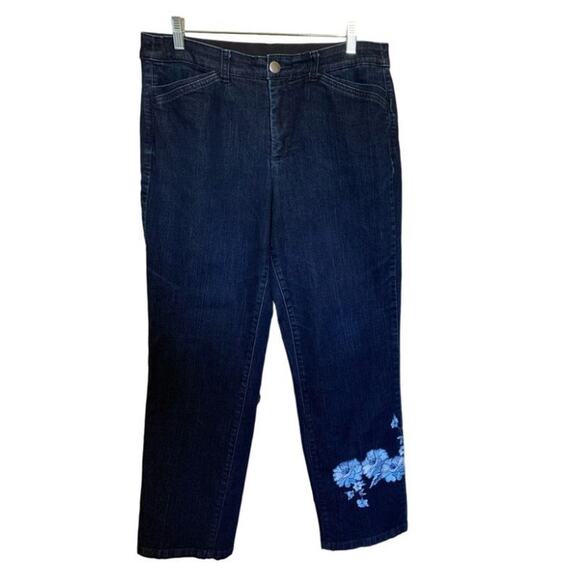 Christopher & Banks Signature slimming jeans with embroidery - Picture 9 of 9